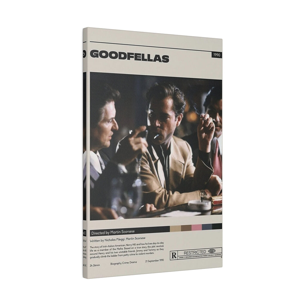 Goodfellas Vintage Custom Canvas Wall Print