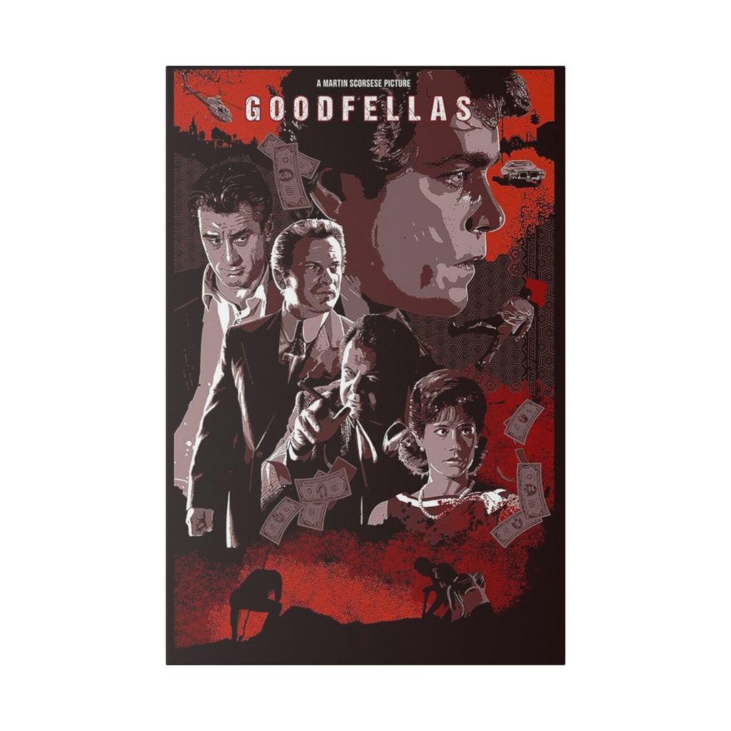 Goodfellas Abstract Custom Canvas Wall Print