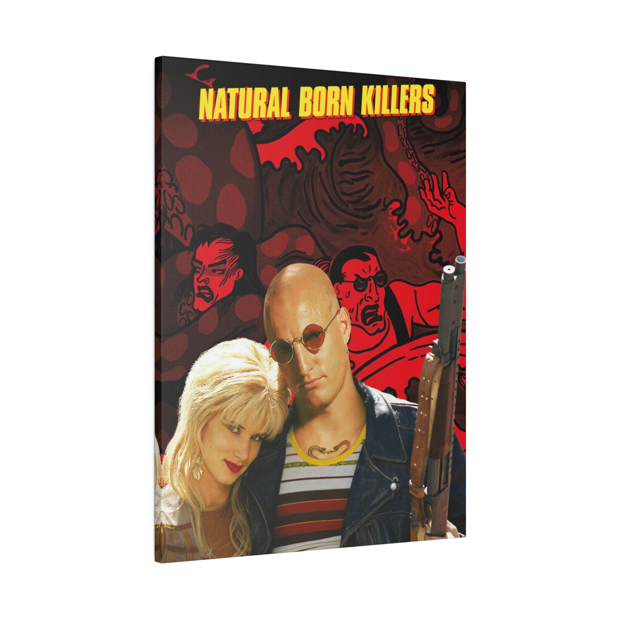 Natural Born Killers Custom Canvas Wall Print
