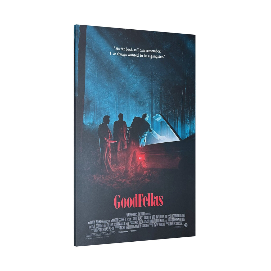 Goodfellas Gangster Custom Canvas Wall Print