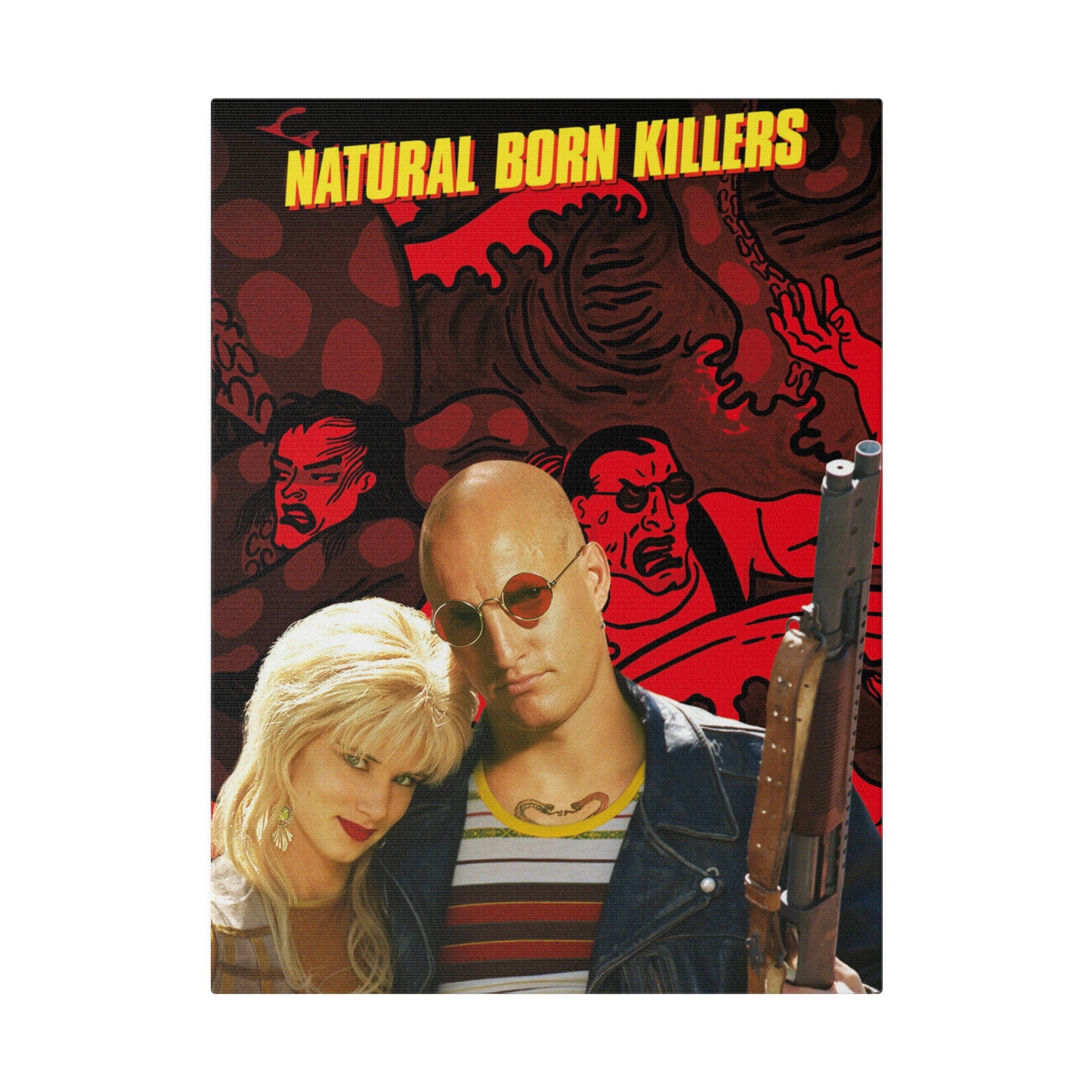 Natural Born Killers Custom Canvas Wall Print