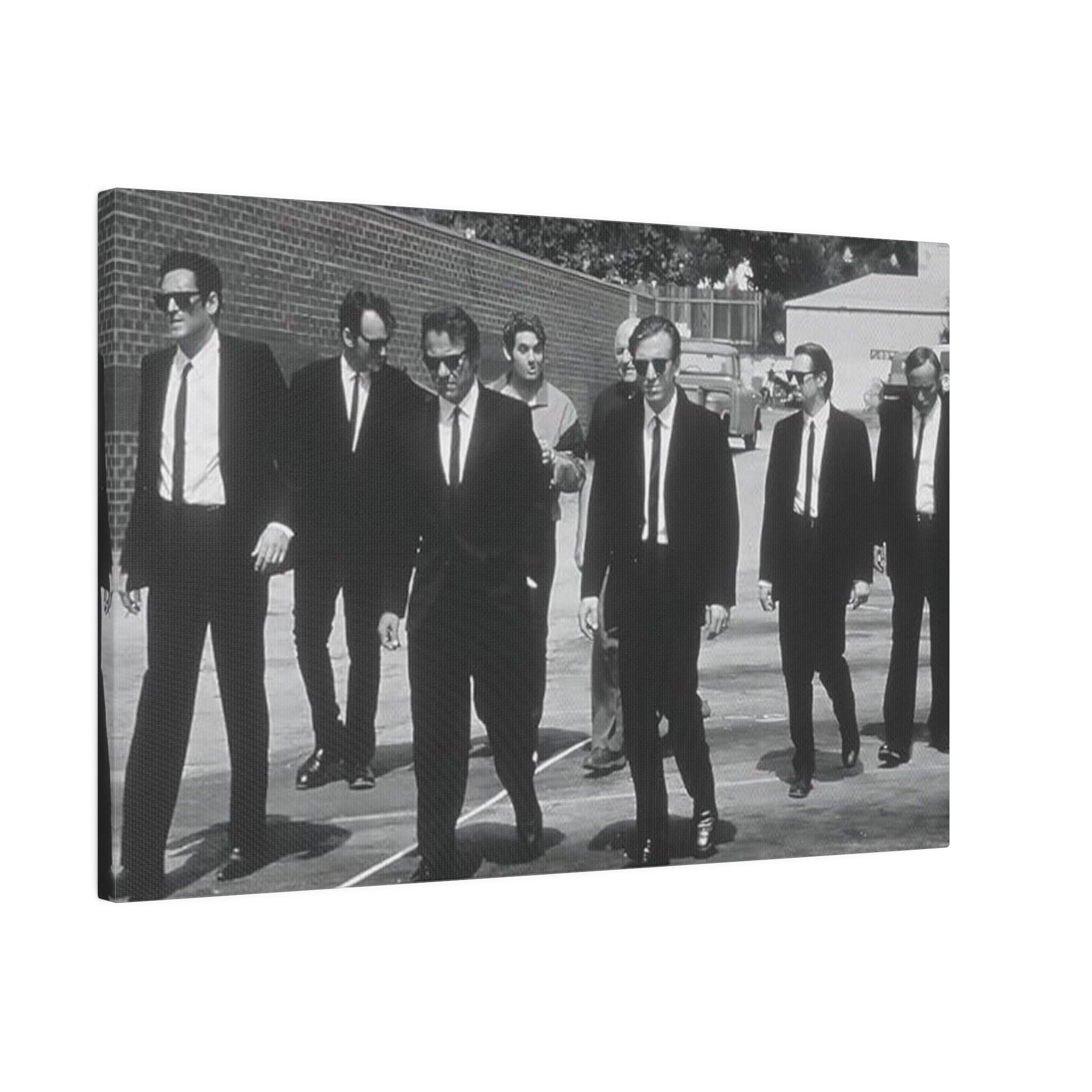 Reservoir Dogs B/W Photo Custom Canvas Wall Print