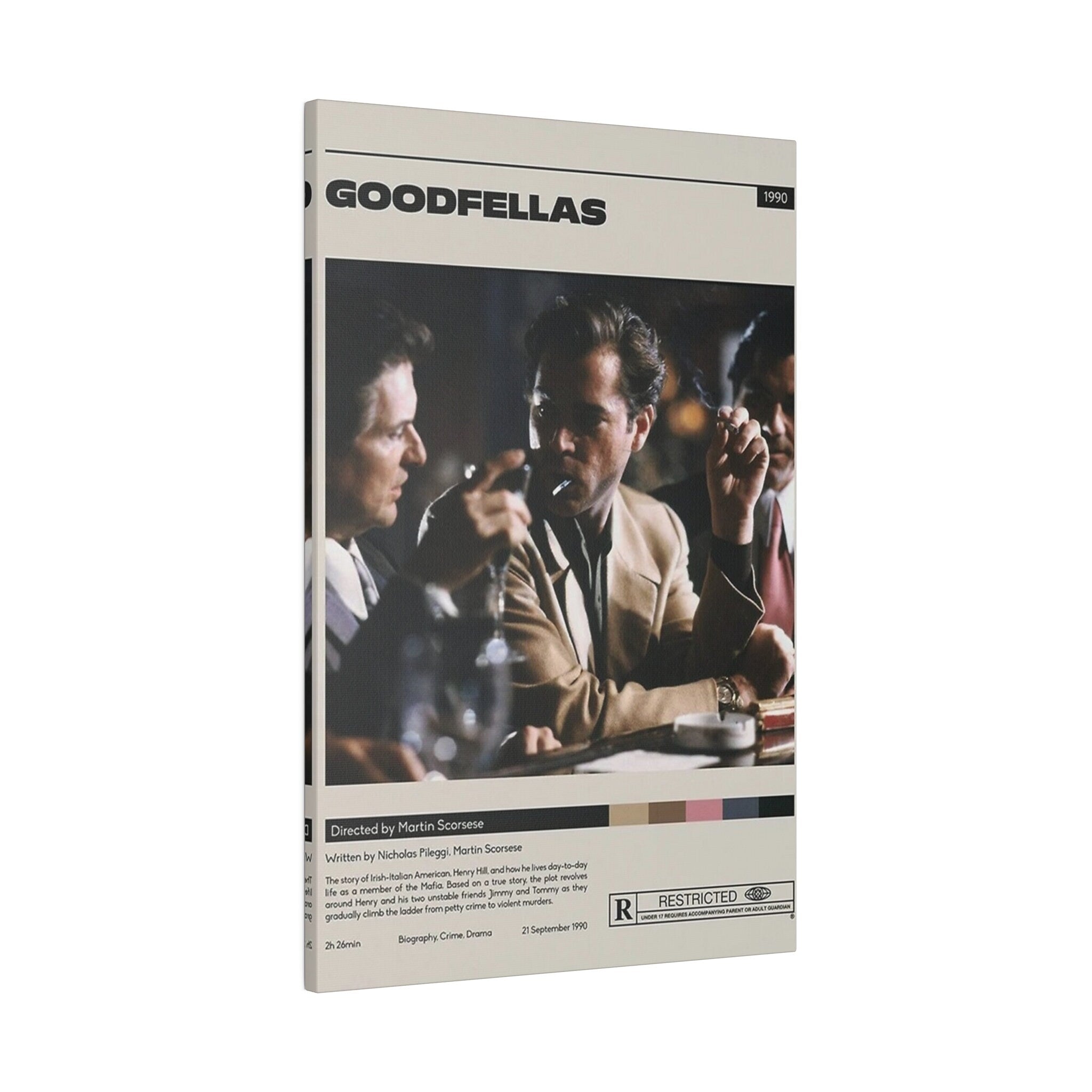 Goodfellas Vintage Custom Canvas Wall Print
