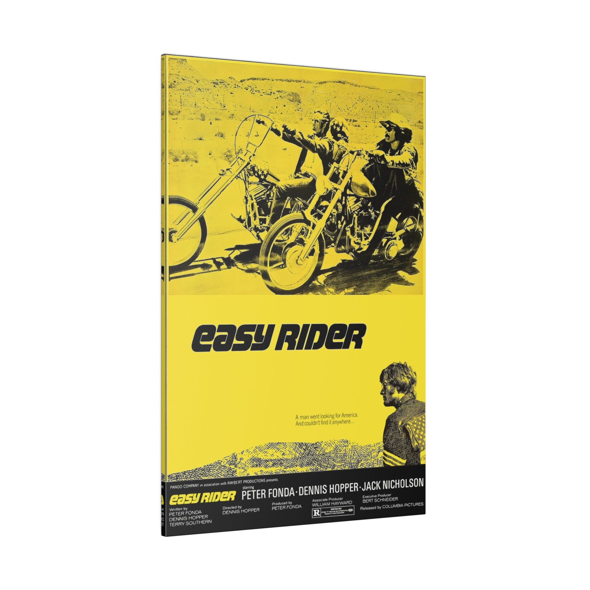 Easy Rider Movie Poster Custom Canvas Wall Print