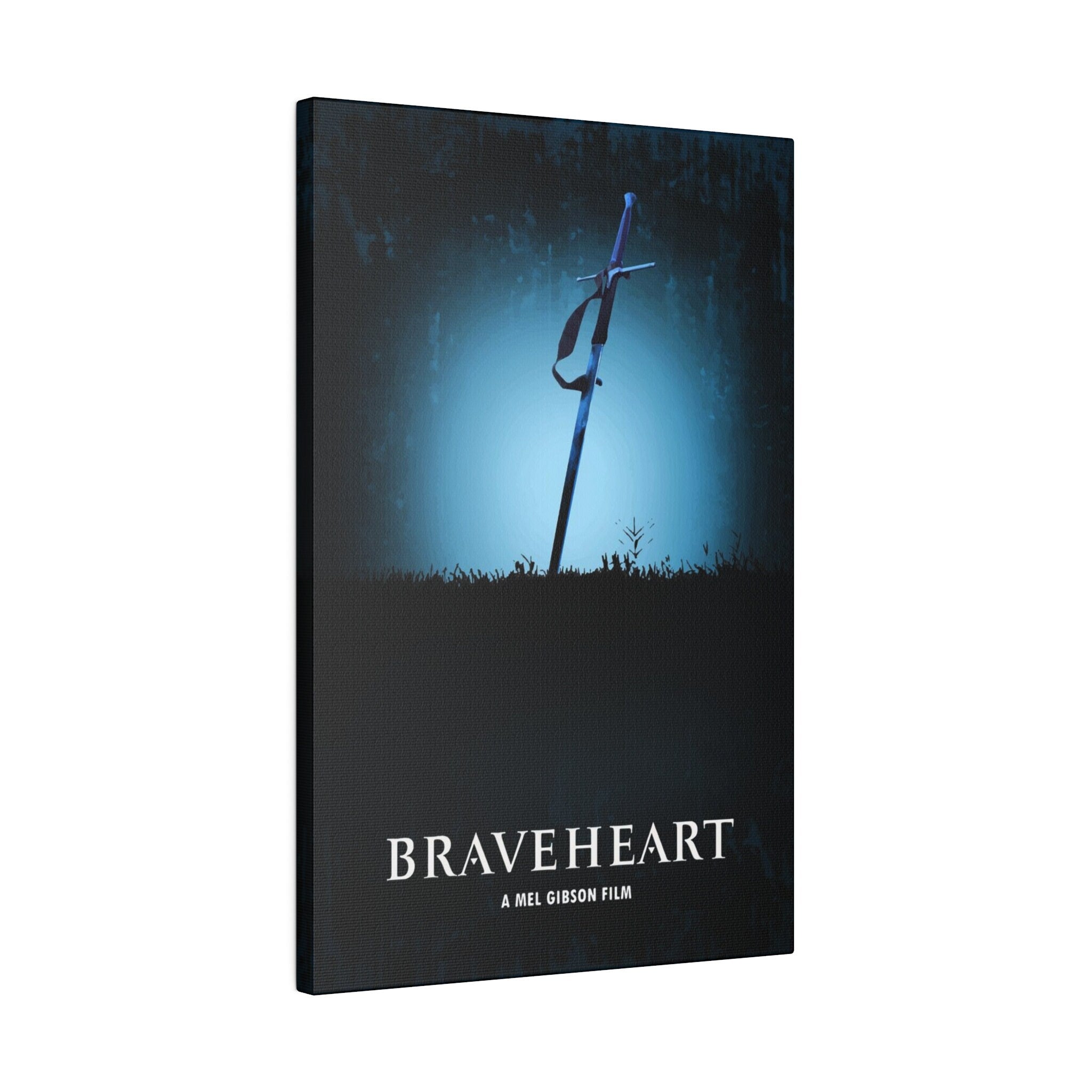 Braveheart Sword Custom Canvas Wall Print