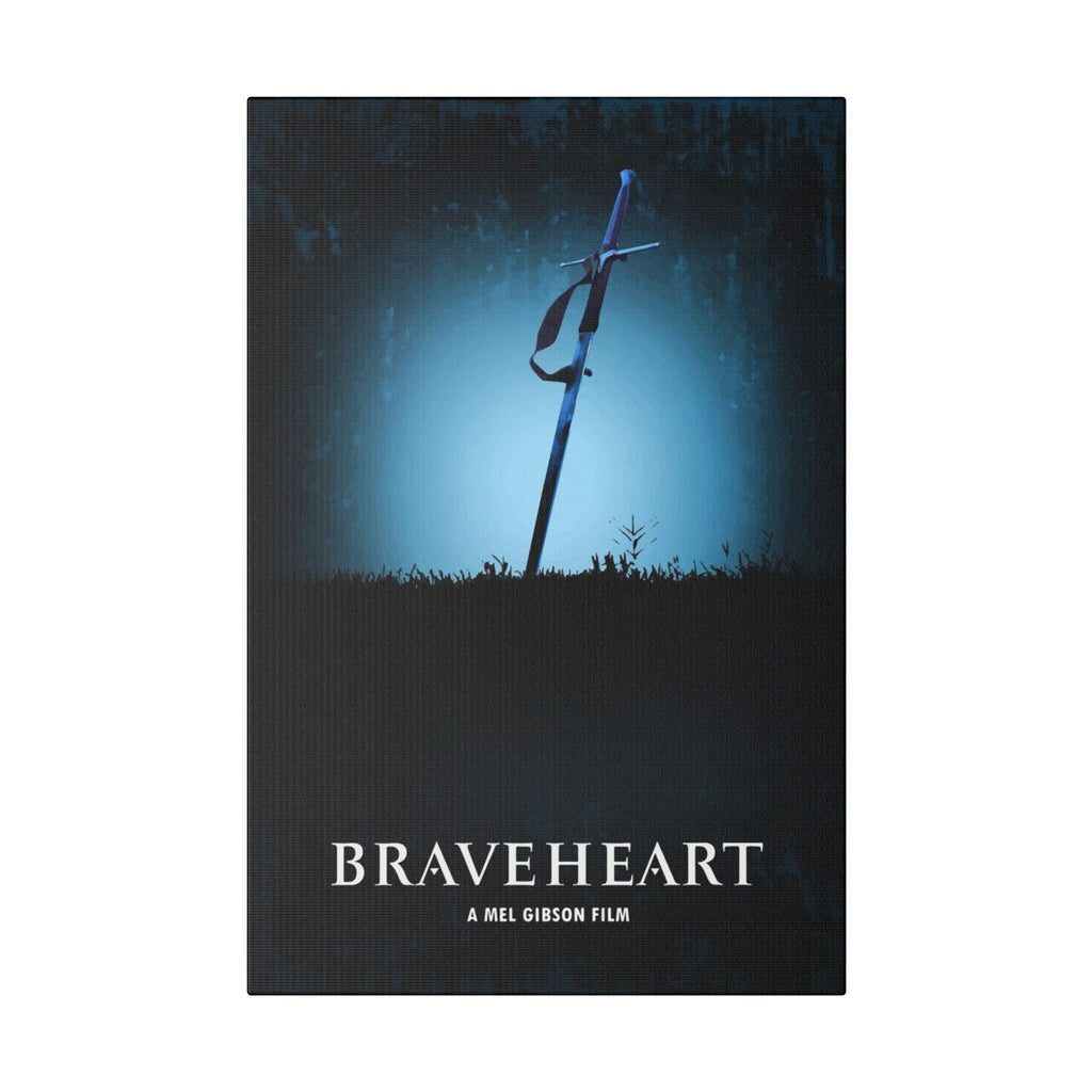 Braveheart Sword Custom Canvas Wall Print