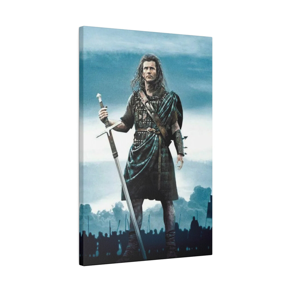 Braveheart William Wallace Stands Tall Custom Canvas Movie Poster