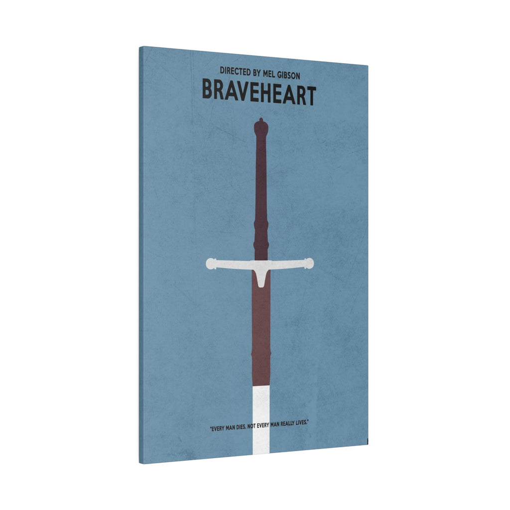 Braveheart Sword2 Custom Canvas Movie Poster