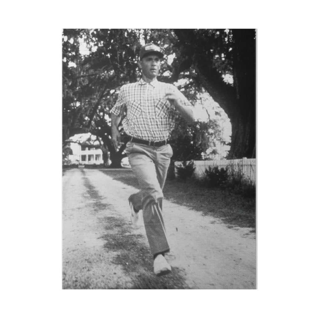 Forrest Gump Running Custom Canvas Wall Print