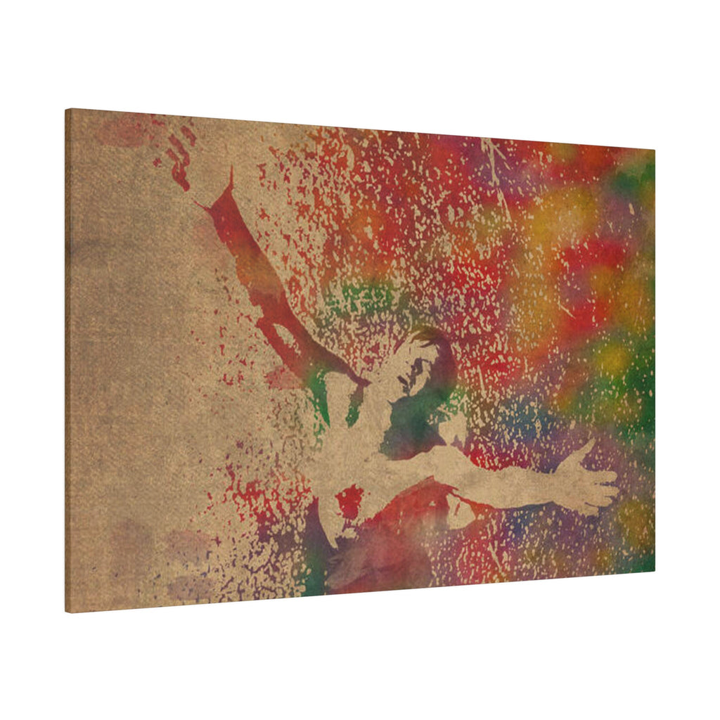 The Shawshank Redemption Andy Dufresne Abstract Color Splash Custom Canvas Wall Print