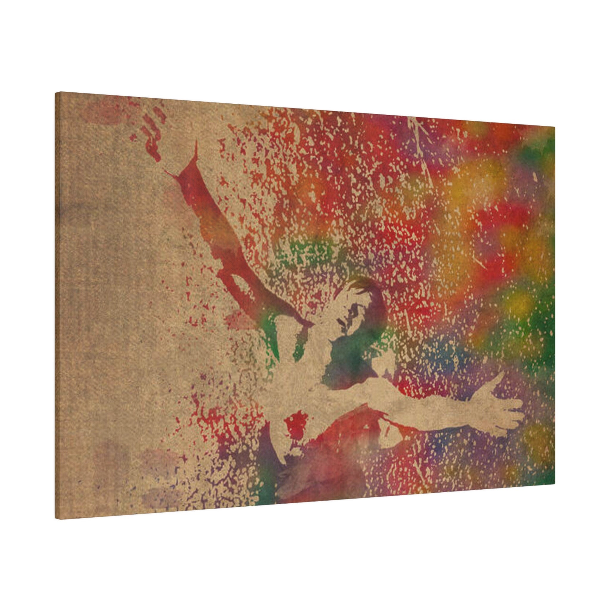The Shawshank Redemption Andy Dufresne Abstract Color Splash Custom Canvas Wall Print