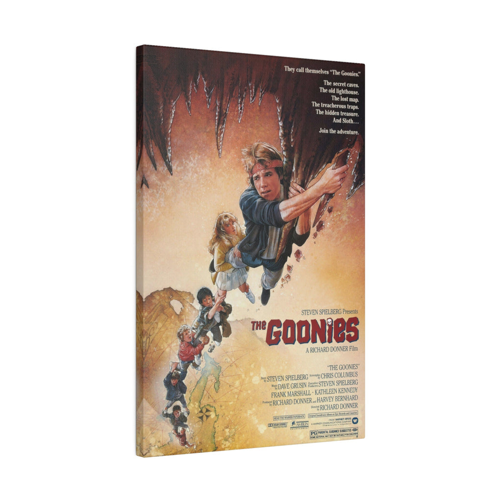 The Goonies Movie Poster Custom Canvas Wall Print